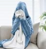 Shark Blanket Hoodie Onesie Sleeping Bag for Adults and Kids