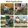Portable Camping Rocking Chair 198LBS Weight Capacity  Women and Teens