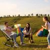 Portable Camping Rocking Chair 198LBS Weight Capacity  Women and Teens