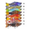 Hard Plastic 3D Bionic Eyes Freshwater Saltwater Bass Top Water Jointed Fish Lures