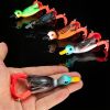 Soft Fishing Lure Duck Artificial Bait With Rotating Legs