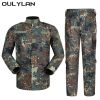 Oulylan Camouflage Men's Shirt & Pants Fishing & Hunting Clothes