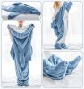 Shark Blanket Hoodie Onesie Sleeping Bag for Adults and Kids