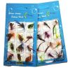 Insects Flies Fly Fishing Lures Bait High Carbon Steel Hook Fish Tackle With Super Sharpened Hook,12pcs/Set  Assorted Varieties
