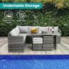 Patio Furniture Set, 7 Pieces Outdoor Patio Furniture