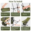 Portable Camping Rocking Chair 198LBS Weight Capacity  Women and Teens
