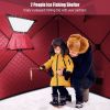 Portable 2 Person Ice Shanty with Insulated Cotton Padded Walls