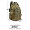 Multifunctional Hiking Camping Backpack Men's 900D Camouflage Brigade CyclingOutdoor Mountaineering Tactical Sports Bag Backpack