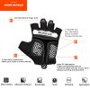 MOREOK Biking Gloves Half Finger Shockproof Mountain Bike Gloves