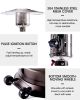 Delta X3 Outdoor Heater, Propane Heater, Outdoor Propane Patio Heater with Wheels, 47,000 BTU Outdoor Patio Heater for Home and Commercial