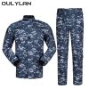 Oulylan Camouflage Men's Shirt & Pants Fishing & Hunting Clothes