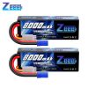 1/2Units Zeee 3S Lipo Battery 11.1V 100C 8000mAh Hardcase with EC5/T Plug for Drone FPV Buggy Truggy for RC Car Racing Parts