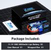 1/2Units Zeee 3S Lipo Battery 11.1V 100C 8000mAh Hardcase with EC5/T Plug for Drone FPV Buggy Truggy for RC Car Racing Parts
