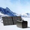 GOFORT Portable Power Station Generator;  1100Wh Solar Generator