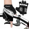 MOREOK Biking Gloves Half Finger Shockproof Mountain Bike Gloves