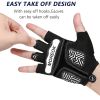 MOREOK Biking Gloves Half Finger Shockproof Mountain Bike Gloves